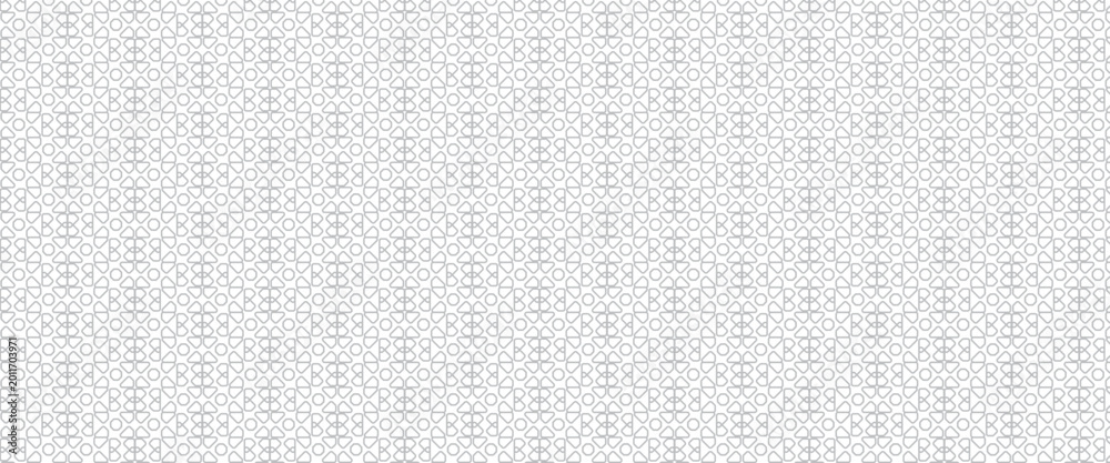 Fototapeta premium Modern Islamic Geometric Pattern Design. Seamless Elegant Backgrounds for Ramadan, Eid, and Arabic Aesthetic Design Projects