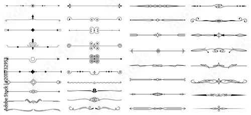 	
Hand Drawn decorative divider elements. Border flourish collection. Divider ornament, borders, doodle, separators, page dividers, header