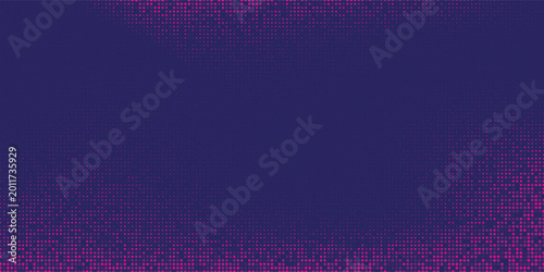 Canvas-taulu Elegant halftone background with dots purple pop art pattern in comic style with