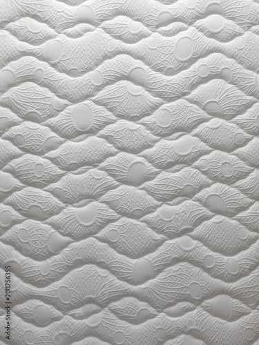 Fabric texture of a mattress