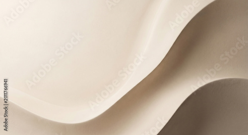 Warm Plaster Organic Curve