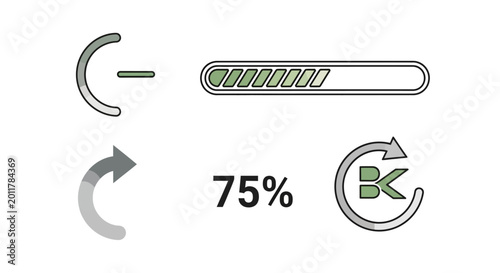 Tableau sur toile Eco friendly battery energy efficiency.