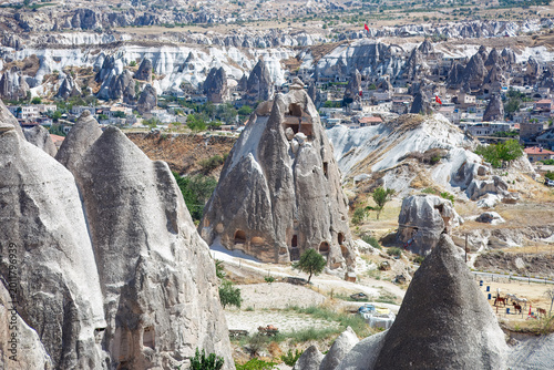 Iconic Cappadocia Fairy Chimneys Cave Dwellings Ürgüp Volcanic Landscape