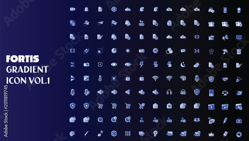 business, education, finance, medical and education icon pack