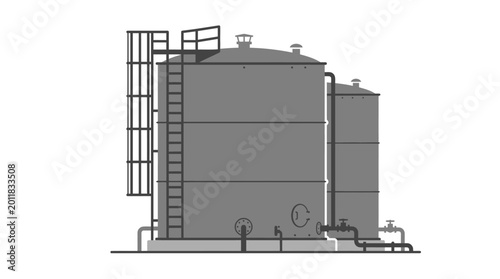 3d render of a modern building