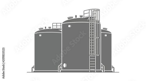3d render of a modern building