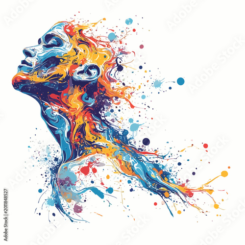 Abstract Human Body Design Very Cool