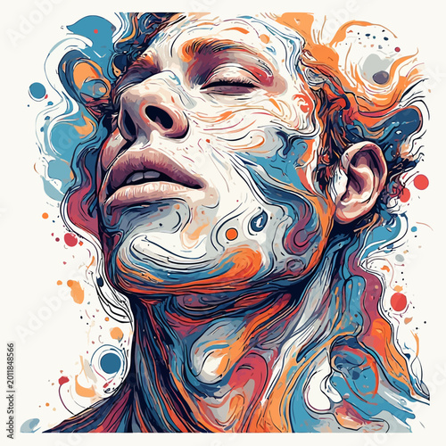 Abstract Human Body Design Very Cool