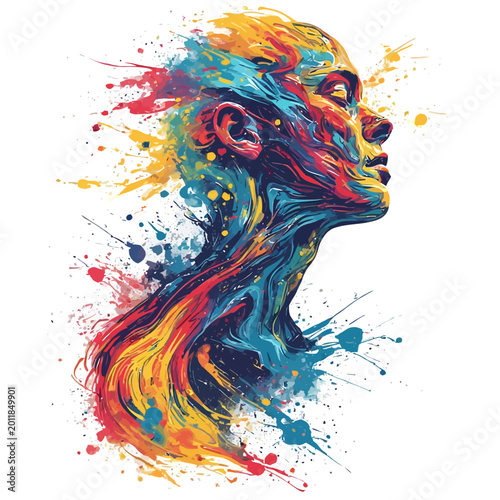 Abstract Human Body Design Very Cool