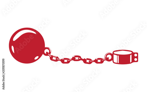 Photos Ball and Chain Icon