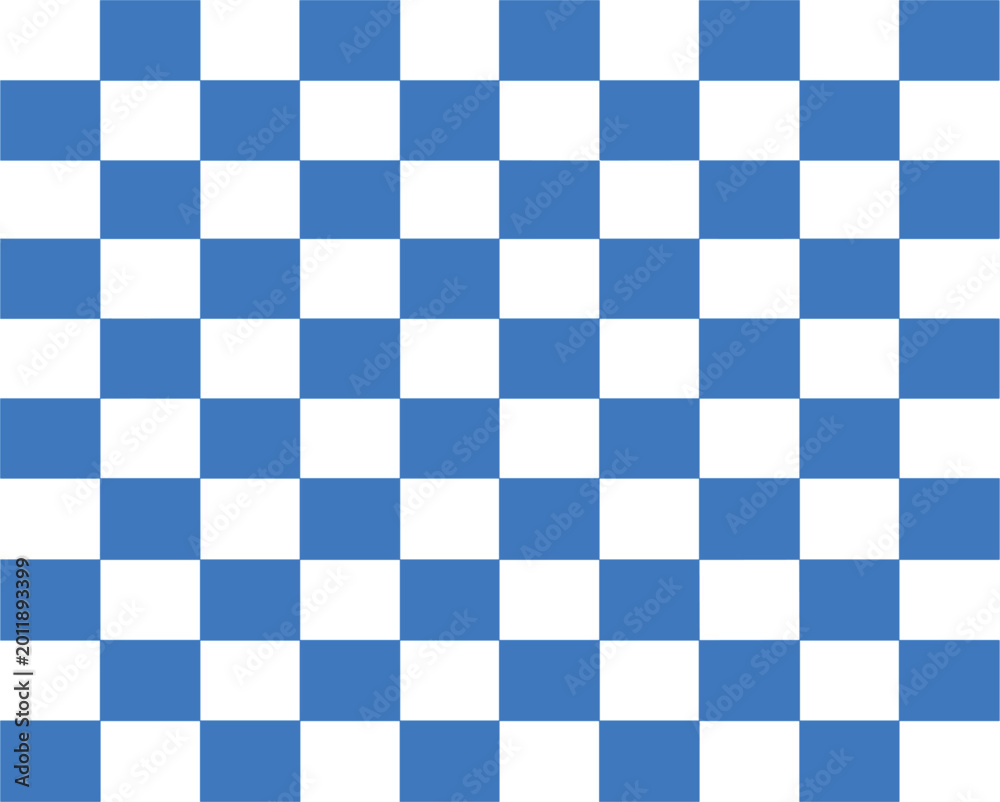 Fototapeta premium Abstract Blue Checkerboard Pixel Pattern Background with Geometric Square Mosaic Design for Modern Technology Branding, Digital Wallpaper, Textile Print, and Creative Artwork