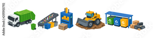 Recycling Plant Equipment Set