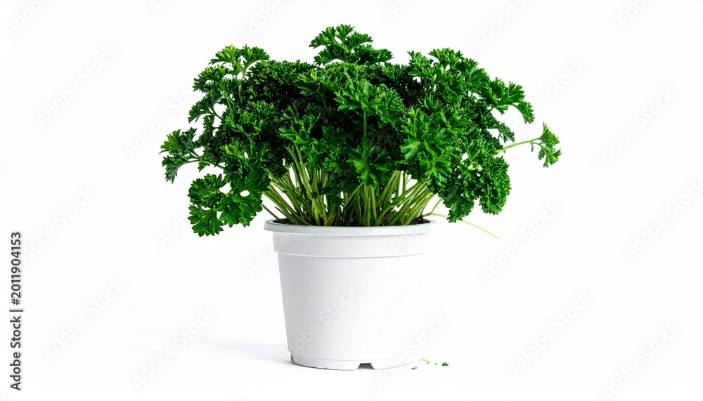 Fototapeta premium fresh herbs in a pot