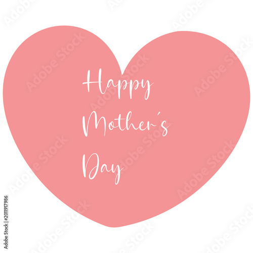 Mother's Day card. Trendy banner, poster, flyer, label or cover. EPS 10.