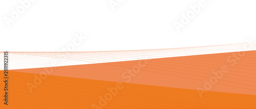 Photos Abstract Orange and White Geometric Background with Dynamic Diagonal Lines and C