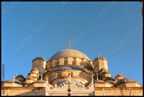 Photography blue mosque in istanbul