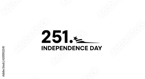 Foto Independence Day Patriotic Fireworks Number.