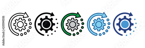 Foto Recovery  Icon Set Multiple Style Collection