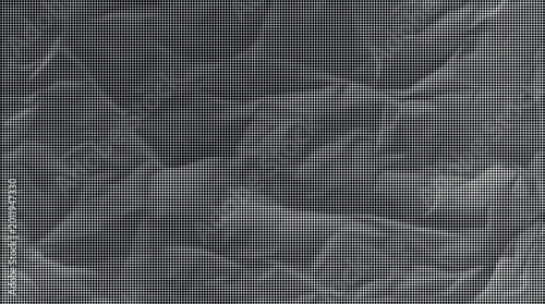 Fotografie Close-up of a gray crumpled paper texture on a surface