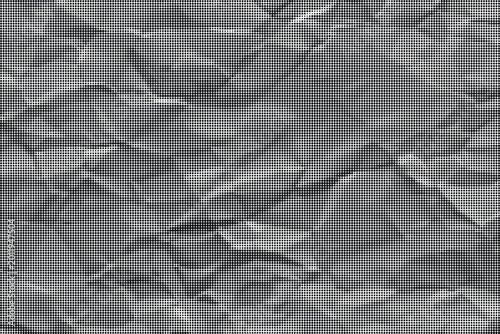 Gray crumpled paper background texture with wrinkled transparent surface