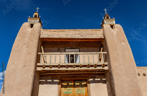Historic San Jose de Gracia Church in Trampas New Mexico
