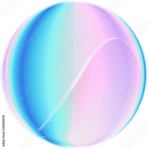 abstract colorful ball