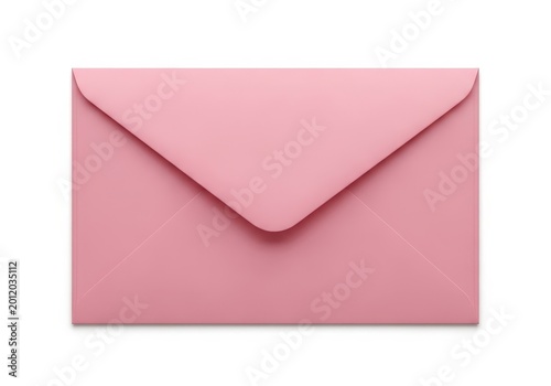A pink envelope