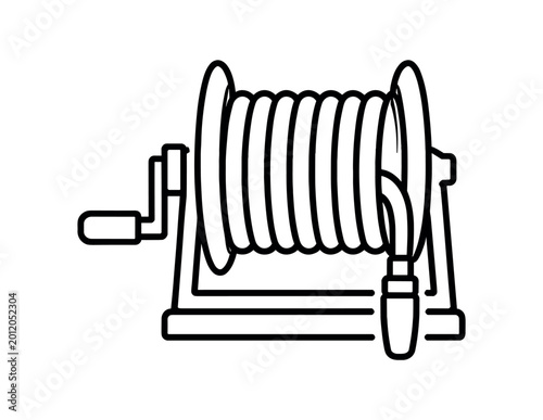 Fotografija Hose reel icon
