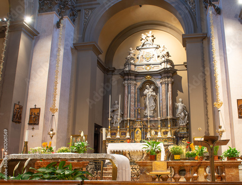 Altar of the Archiepiscopal Shrine of San Giuseppe in Milan