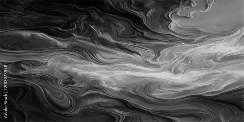 Tableau sur toile An abstract representation of ethereal energy swirls