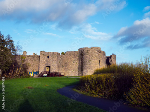 Quadro em tela Stunning old fortress castle in Roscommon town, Ireland