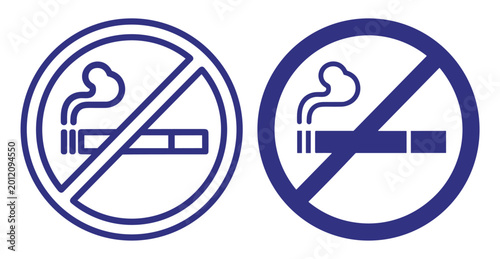 Free Download No Smoking Sign Icon Set for Health and Safety - GFXLoad