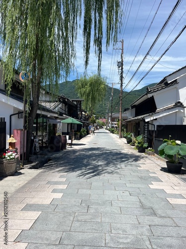 Yanagimachi (post town) in Ueda City, Nagano, Japan