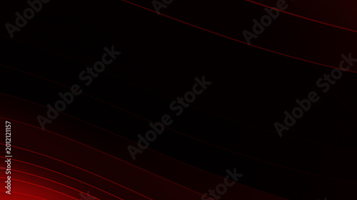 Obraz na płótnie Premium red and black colors with tight wavy lines give a luxurious and elegant