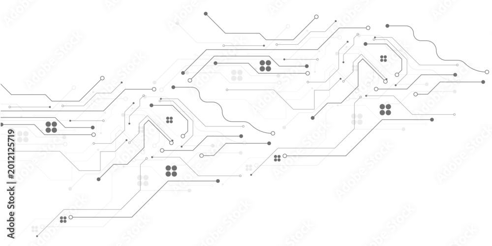Obraz premium circuit board background