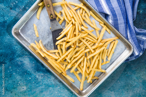 Принти на полотні freshly made crispy french fries