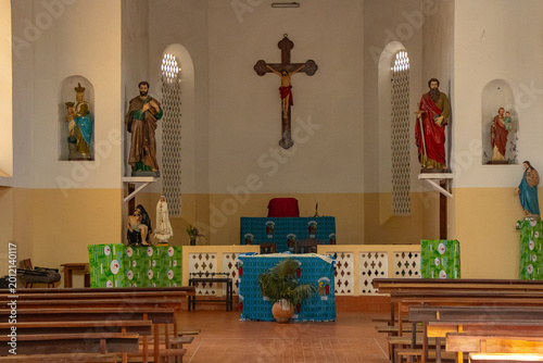 Foto Église de l'île de Carabane vue interne