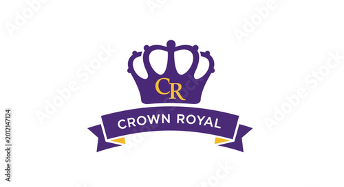 Foto Crown Royal Logo Emblem Design.