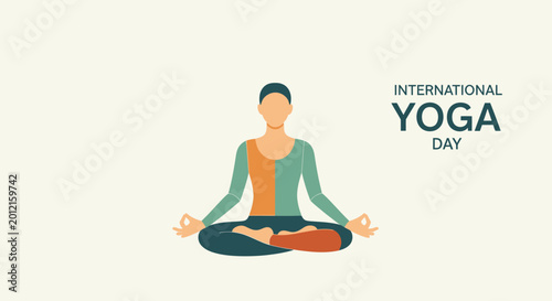 Photography Meditating Yoga Practitioner in Lotus Pose.