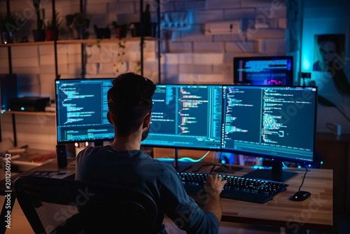computer in the office