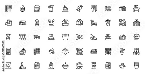 Fotografía Garden Centre icon pack