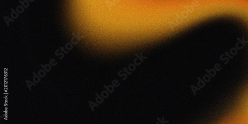 Vibrant fluid glow background on black noisy texture with soft gradient blur