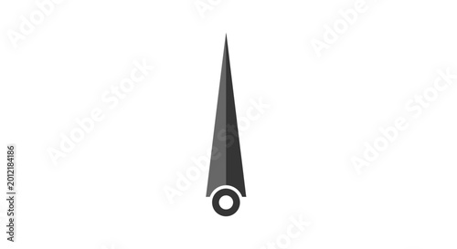 Fotografía Close up of metal spike.