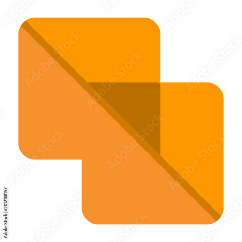 Foto Flatten Vector Icon