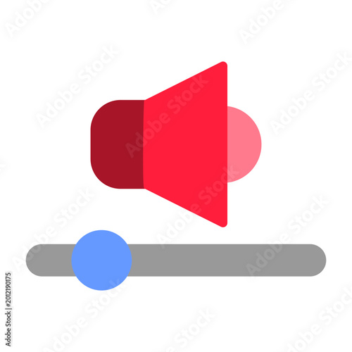 Εκτύπωση καμβά Volume Vector Icon