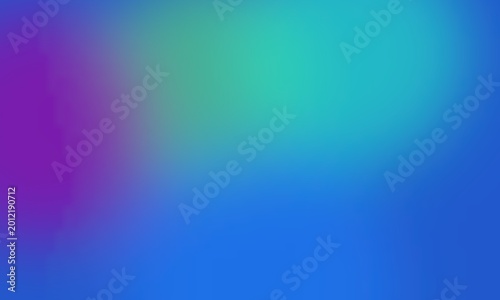 Abstract gradient background, with smooth transitions, of blue and, teal colors