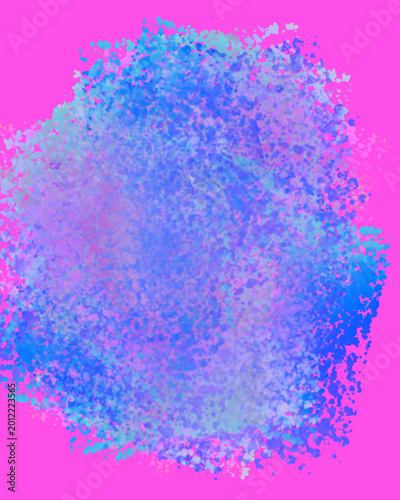 abstract blue and pink watercolor splash for wallpaper background liquid 