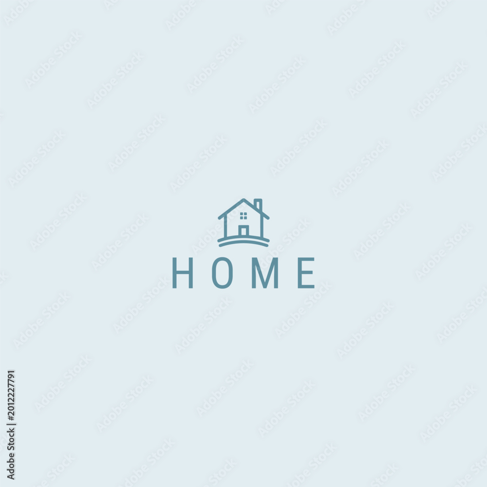 Fototapeta premium Home logo icon design template vector illustration