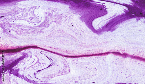 Fotografie Purple Abstract Brush Texture Background