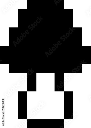Little Mushroom in pixel art